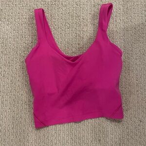 Sonic Pink Lululemon Align tank size 2